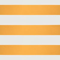 Thumbnail for Markise Einziehbar Gelb und Weiß 3x2,5 m Stoff und Aluminium