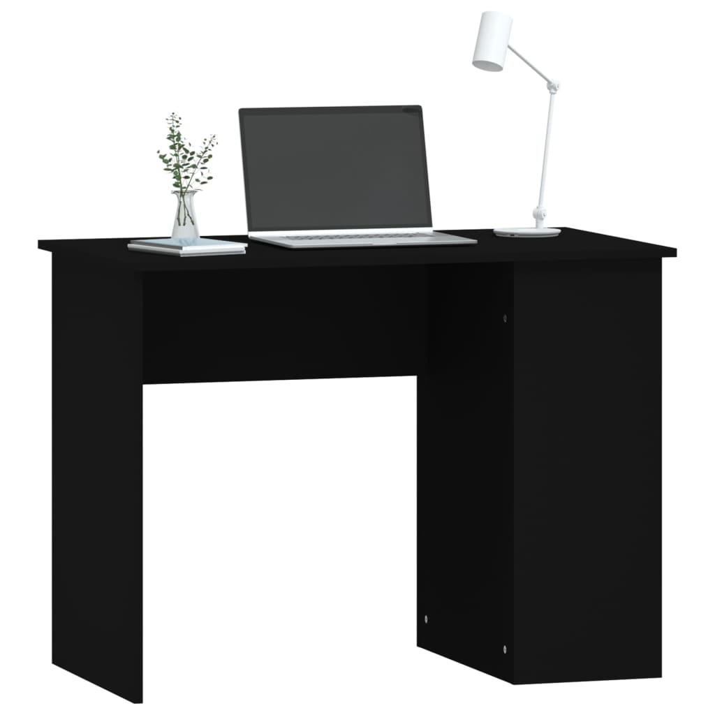 Schreibtisch Schwarz 100x55x75 cm Holzwerkstoff