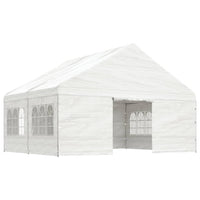 Thumbnail for Pavillon mit Dach Weiß 4,46x5,88x3,75 m Polyethylen