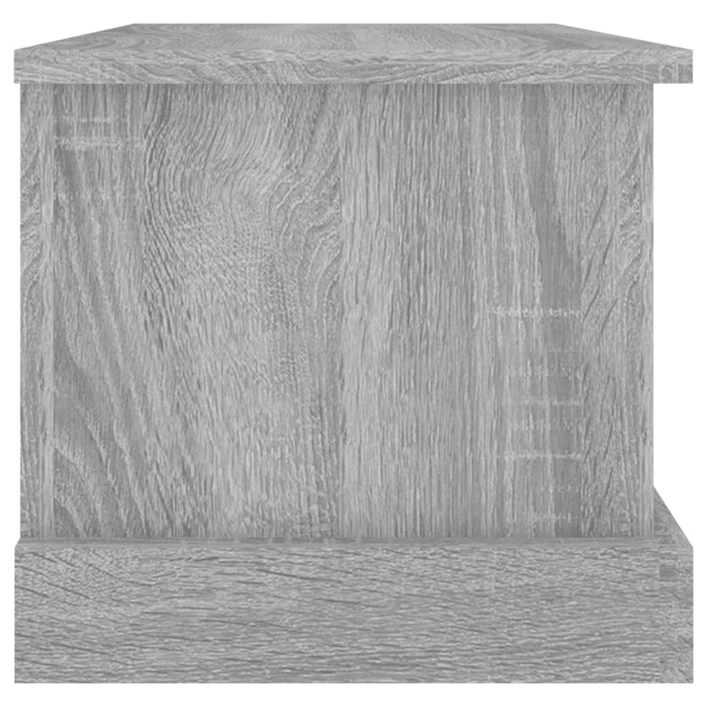 Truhe Grau Sonoma 50x30x28 cm Holzwerkstoff