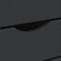 Thumbnail for Rollschrank mit Schubladen MOSS Grau Massivholz Kiefer