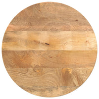 Thumbnail for Tischplatte Ø 40x3,8 cm Rund Massivholz Mango