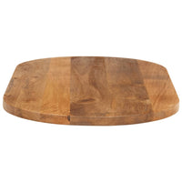 Thumbnail for Tischplatte 120x60x2,5 cm Oval Massivholz Mango