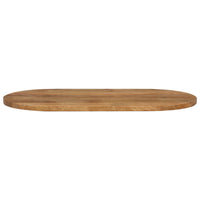 Thumbnail for Tischplatte 100x50x3,8 cm Oval Massivholz Mango