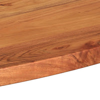 Thumbnail for Tischplatte 90x40x2,5 cm Oval Massivholz Akazie