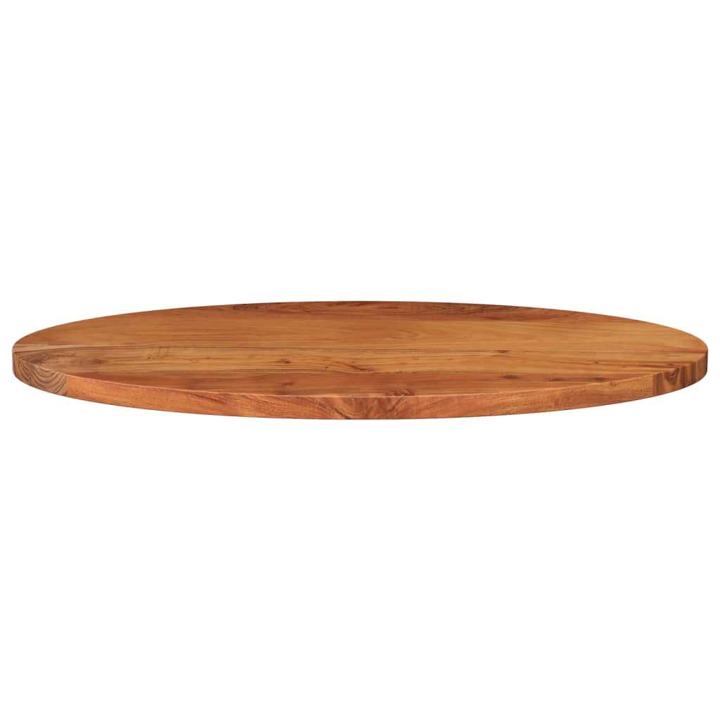 Tischplatte 110x40x2,5 cm Oval Massivholz Akazie