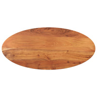 Thumbnail for Tischplatte 120x50x2,5 cm Oval Massivholz Akazie