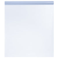 Thumbnail for Fensterfolien 3 Stk. Statisch Matt Transparent Grau PVC