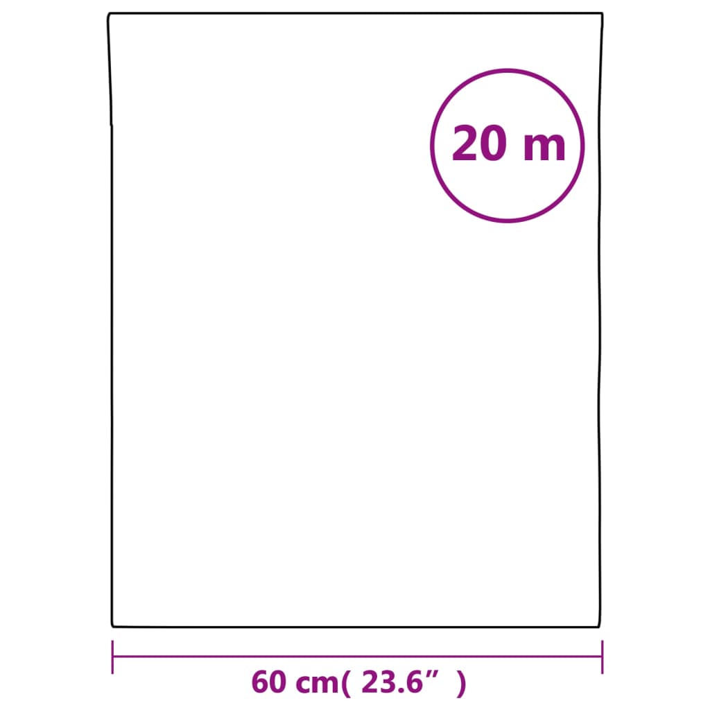 Fensterfolien 5 Stk. Statisch Matt Transparent Weiß PVC