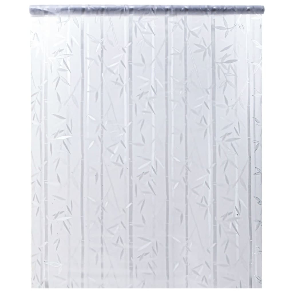 Fensterfolien 2 Stk. Matt Bambus-Muster PVC