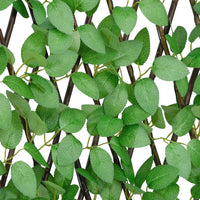 Thumbnail for Rankgitter mit Künstlichem Efeu Erweiterbar Grün 180x65 cm