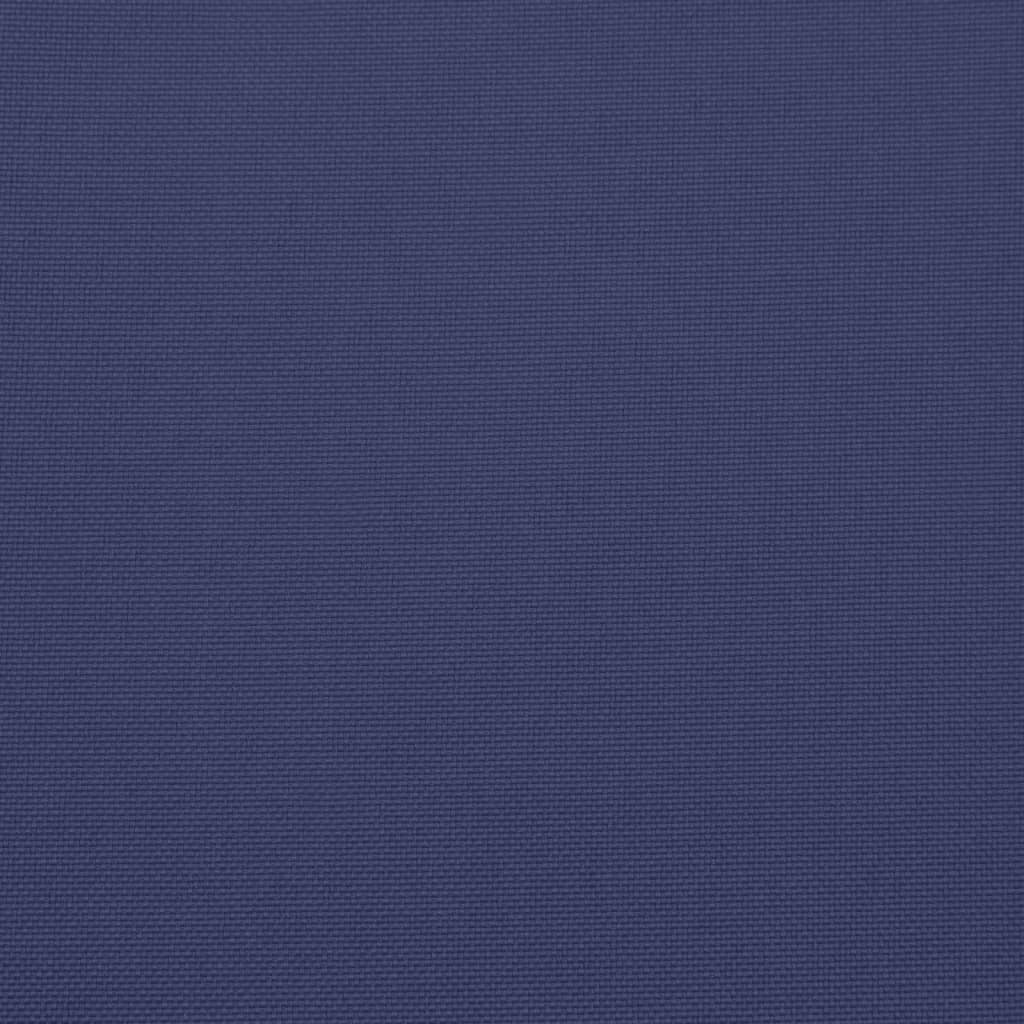 Palettenkissen Marineblau 70x70x12 cm Stoff