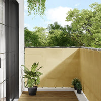 Thumbnail for Balkon-Sichtschutz Sandfarben 120x500 cm 100% Polyester-Oxford