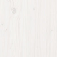 Thumbnail for Pflanztisch mit Ablage Weiß 82,5x50x75 cm Massivholz Kiefer