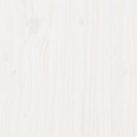 Thumbnail for Pflanztisch mit Ablagen Weiß 108x50x109,5 cm Massivholz Kiefer