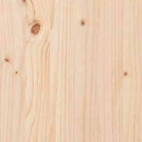 Thumbnail for Gartensofa mit Armlehne und Beistelltisch Massivholz Kiefer