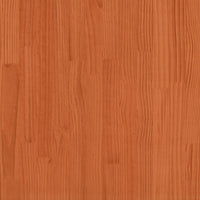 Thumbnail for Gartenhocker Wachsbraun 62x31,5x52 cm Massivholz Kiefer