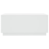 Thumbnail for Couchtisch mit LED-Leuchten Weiß 90x50x40 cm