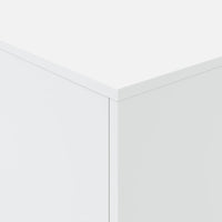 Thumbnail for Couchtisch mit LED-Leuchten Weiß 90x50x40 cm