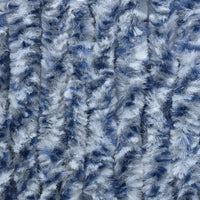 Thumbnail for Fliegenvorhang Blau und Weiß 100x200 cm Chenille