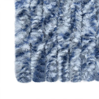 Thumbnail for Fliegenvorhang Blau und Weiß 100x200 cm Chenille
