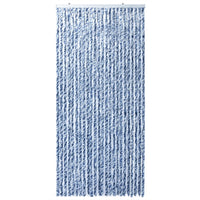 Thumbnail for Fliegenvorhang Blau und Weiß 100x230 cm Chenille
