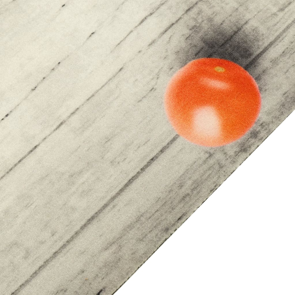 Küchenteppich Waschbar Tomaten 45x150 cm Samt