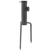Thumbnail for Schirmständer mit Erdspießen 2 Stk. 9x35 cm Verzinkter Stahl
