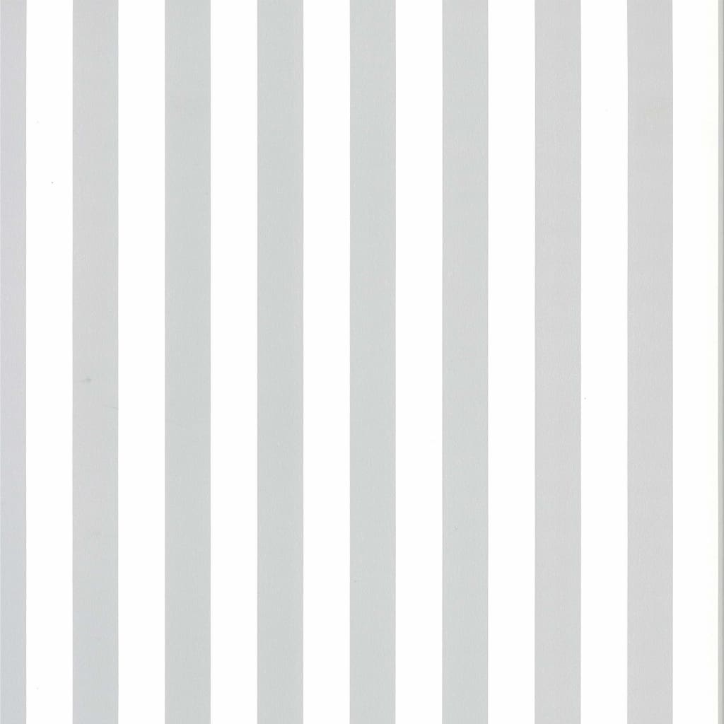 Fabulous World Tapete Stripes Weiß und Hellgrau 67103-3