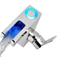 Thumbnail for SCHÜTTE Mischbatterie mit LED und Wasserfall-Auslauf ORINOCO Verchromt