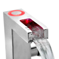 Thumbnail for SCHÜTTE Mischbatterie mit LED und Wasserfall-Auslauf ORINOCO Verchromt