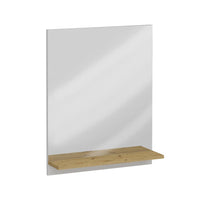 Thumbnail for FMD Wandspiegel mit Ablage 54,5x13,5x67,5 cm Artisan-Eiche