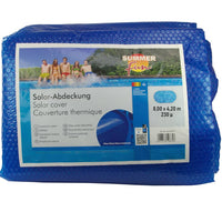 Thumbnail for Summer Fun Sommer Poolabdeckung Solar Oval 800x420 cm PE Blau