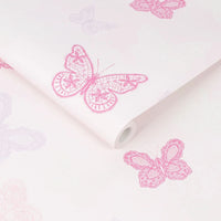 Thumbnail for Kids at Home Tapete Butterfly Rosa 100114