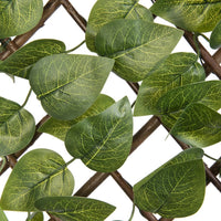 Thumbnail for Nature Spalier mit künstlichen Lorbeerblättern 90x180 cm Grün Blätter