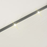 Thumbnail for Sonnenschirm Ampelschirm mit LED-Beleuchtung 300 cm Metallmast