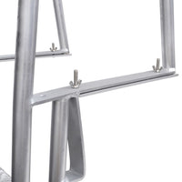 Thumbnail for Steg-/Poolleiter 4-stufig Aluminium 167 cm