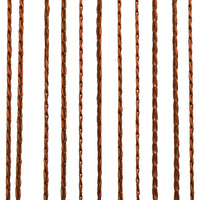 Thumbnail for Fadenvorhänge 2 Stk. 140 x 250 cm Braun