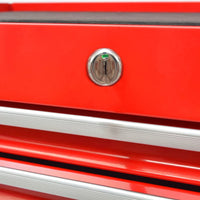 Thumbnail for Werkstattwagen mit 1125 Werkzeugen Stahl Rot