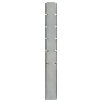 Thumbnail for vidaXL Pfosten für Gabionenzaun Silbern 160 cm Verzinkter Stahl