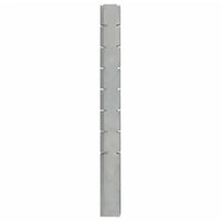 Thumbnail for vidaXL Pfosten für Gabionenzaun Silbern 200 cm Verzinkter Stahl