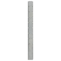 Thumbnail for vidaXL Pfosten für Gabionenzaun Silbern 220 cm Verzinkter Stahl
