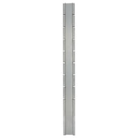 Thumbnail for vidaXL Pfosten für Gabionenzaun Silbern 220 cm Verzinkter Stahl