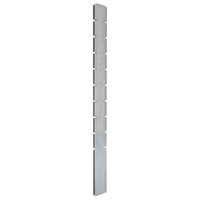 Thumbnail for vidaXL Pfosten für Gabionenzaun Silbern 240 cm Verzinkter Stahl
