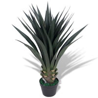 Thumbnail for Künstliche Yucca-Pflanze mit Topf 90 cm Grün