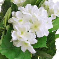 Thumbnail for Künstliche Hortensie mit Topf 60 cm Weiß