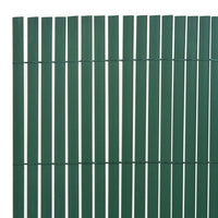 Thumbnail for Gartenzaun Doppelseitig PVC 90×300 cm Grün