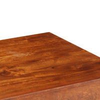 Thumbnail for Schreibtisch Massivholz mit Honigfarbenem Finish 110x50x76 cm