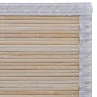 Thumbnail for Teppich Bambus 100 x 160 cm Natur