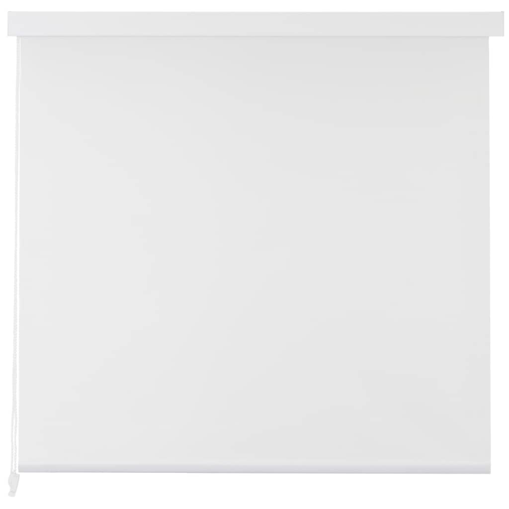 Duschrollo 100 x 240 cm Weiß